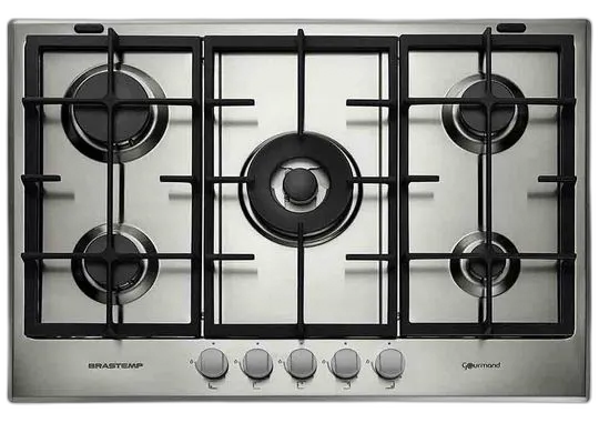 COOKTOP 5 BOCAS GOURMAND INOX